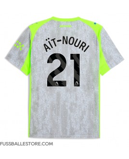 Günstige Manchester City Rayan Ait-Nouri #21 3rd trikot 2025-26 Kurzarm